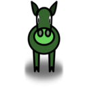download Horse clipart image with 90 hue color