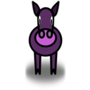 download Horse clipart image with 270 hue color