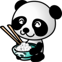 download Rice Panda clipart image with 45 hue color