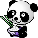 download Rice Panda clipart image with 135 hue color