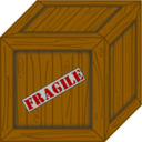 download Wooden Crate clipart image with 0 hue color