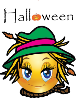 Scarecrow Smiley Emoticon