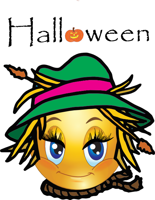 Scarecrow Smiley Emoticon