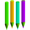 download Pencils clipart image with 45 hue color