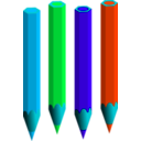 download Pencils clipart image with 135 hue color