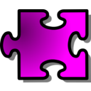 download Green Jigsaw Piece 16 clipart image with 180 hue color