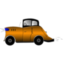 download Cartoon Car clipart image with 180 hue color