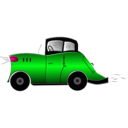 download Cartoon Car clipart image with 270 hue color
