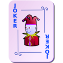 download Ornamental Deck Red Joker clipart image with 225 hue color