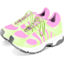 download Sneakers clipart image with 135 hue color
