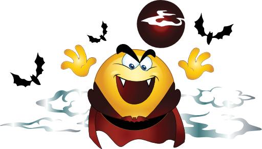 Dracula Smiley Emoticon
