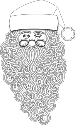 Santa 1 Outline