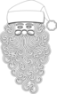 Santa 1 Outline