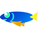 download Caribbean Fish clipart image with 135 hue color