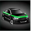 download Audi A3 clipart image with 135 hue color