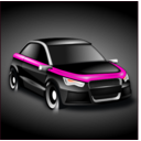 download Audi A3 clipart image with 315 hue color