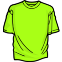 download Azure T Shirt clipart image with 225 hue color