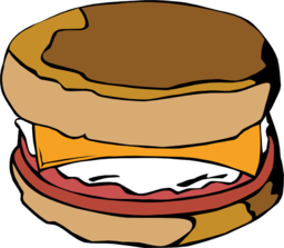 Fast Food Breakfast Egg Muffin