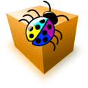 download Winbug Box clipart image with 180 hue color