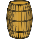 download Barrel Rendered clipart image with 0 hue color