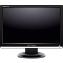 download My Tft Monitor Widescreen clipart image with 45 hue color