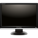download My Tft Monitor Widescreen clipart image with 180 hue color