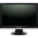download My Tft Monitor Widescreen clipart image with 270 hue color
