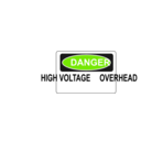 download Danger High Voltage Overhead clipart image with 90 hue color