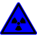 download Nuclear Warning clipart image with 180 hue color