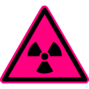 download Nuclear Warning clipart image with 270 hue color