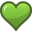 Green Heart Icon