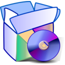 download Package Applications clipart image with 180 hue color