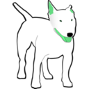 download Bullterrier clipart image with 135 hue color