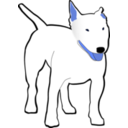 download Bullterrier clipart image with 225 hue color