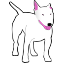 download Bullterrier clipart image with 315 hue color