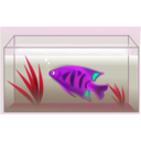 download Fish clipart image with 270 hue color