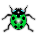 download Ladybug clipart image with 135 hue color