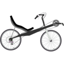 download Recumbent Bike clipart image with 90 hue color