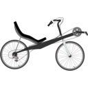 download Recumbent Bike clipart image with 135 hue color
