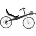 download Recumbent Bike clipart image with 315 hue color