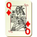 Guyenne Deck Queen Of Diamonds