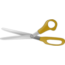 download Scissors Open V2 clipart image with 45 hue color