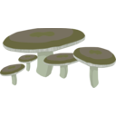 download Mushrooms 1 clipart image with 45 hue color