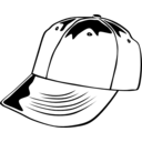 download Baseball Cap clipart image with 0 hue color