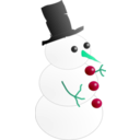 download Snow Man Hombre De Nieve clipart image with 135 hue color