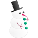 download Snow Man Hombre De Nieve clipart image with 315 hue color