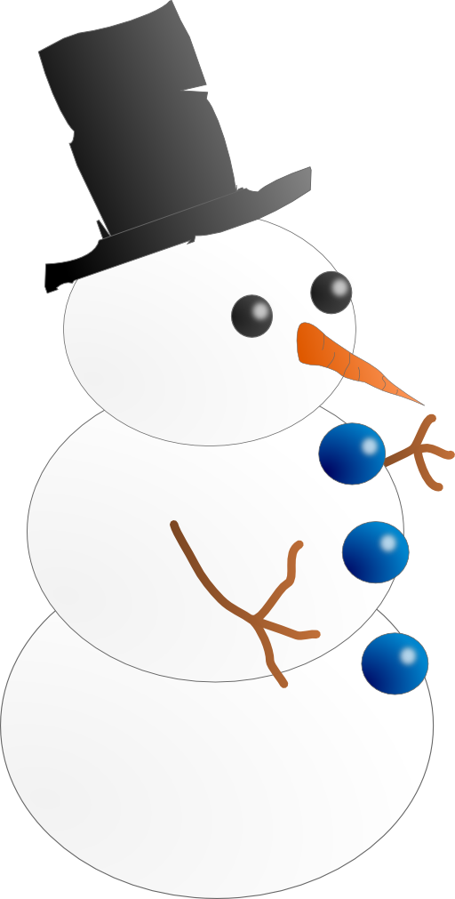 Snow Man Hombre De Nieve Clipart  i2Clipart - Royalty Free Public 