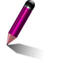 download Pencil clipart image with 315 hue color