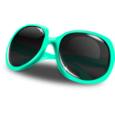 download Sunglasses clipart image with 180 hue color