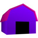 download Barn clipart image with 270 hue color